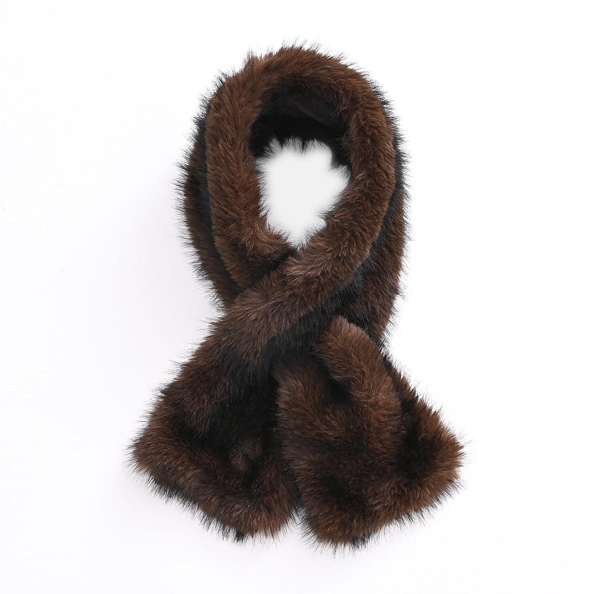 Styled By Patterned Scarf (Size - One Size) - Dark Brown V32582723 6