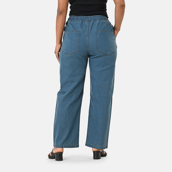Styled By Tencil Denim Patterned Jean and Pant/Trouser (Size - Large) - Mocha V32622973 2