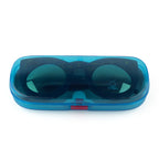 Stylish Demi Tortoiseshell Cat Eye Sunglasses with Mirror Lenses
