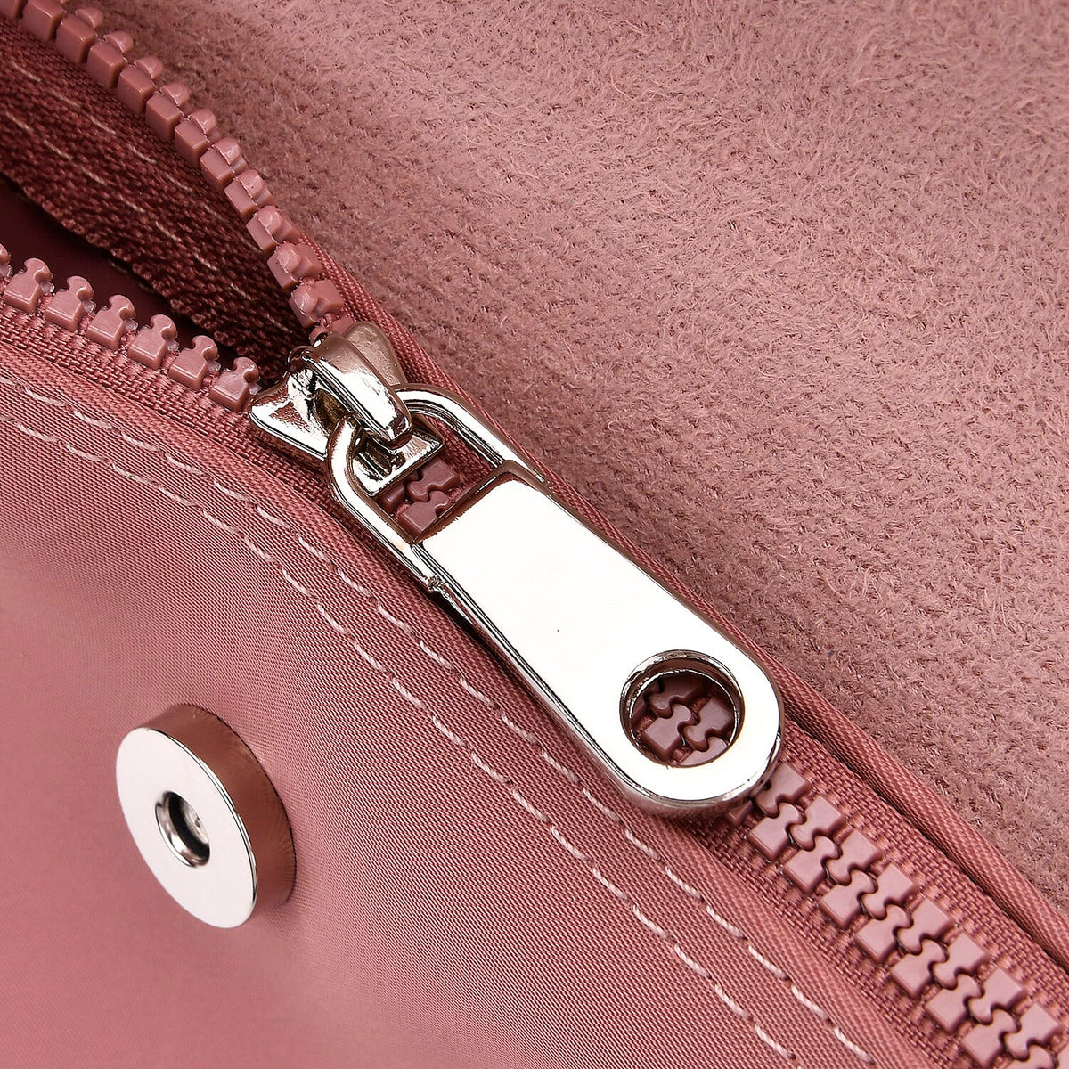 Stylish Water-Resistant Tote Bag with Top Handles &amp; Strap - Pink 7988888 5