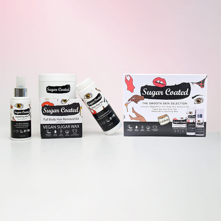 Sugar Coated - 100% Natural Hair Removal Kit (Includes Talc, Wax &amp; Soothing Spray) 8283984 2