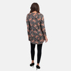 Sugar Crisp Polyester Tunic (Size 1x1 cm) - Black