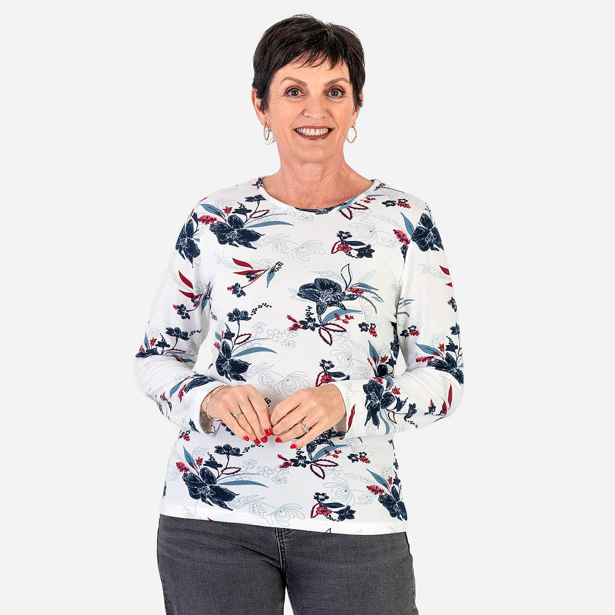 Sugar Crisp Soft Touch Blouse (Size L) - White 8289081 0