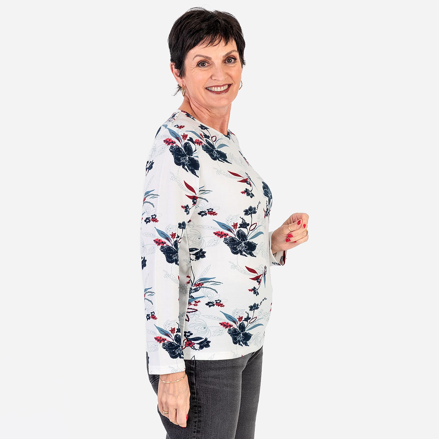 Sugar Crisp Soft Touch Blouse (Size L) - White 8289081 1