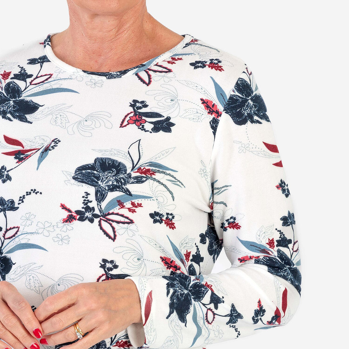Sugar Crisp Soft Touch Blouse (Size L) - White 8289081 3