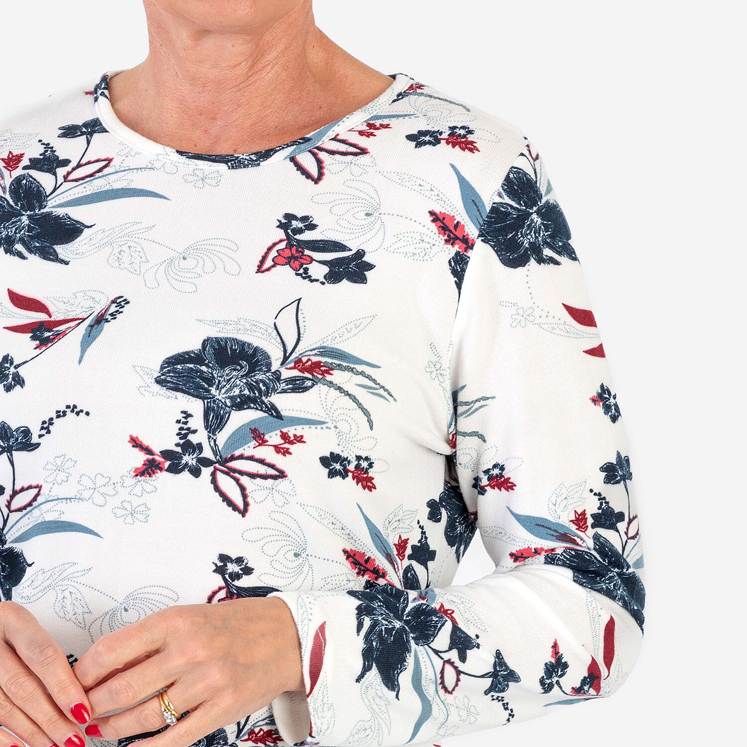 Sugar Crisp Soft Touch Blouse (Size L) - White 8289081 3