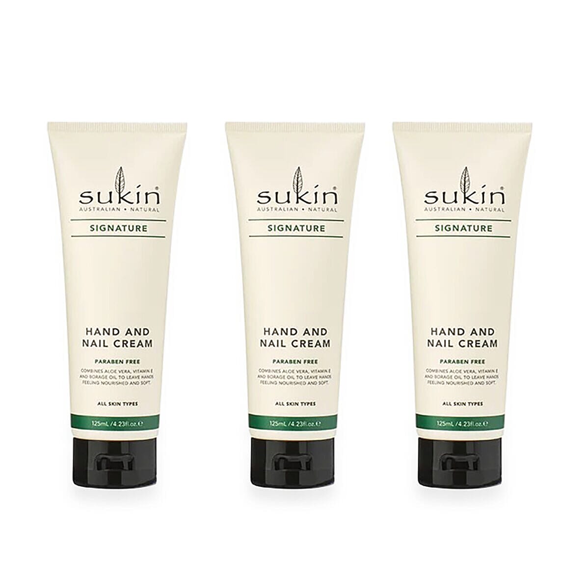 Sukin Hand and Nail Cream - Trio Set 125ml 7276991 0