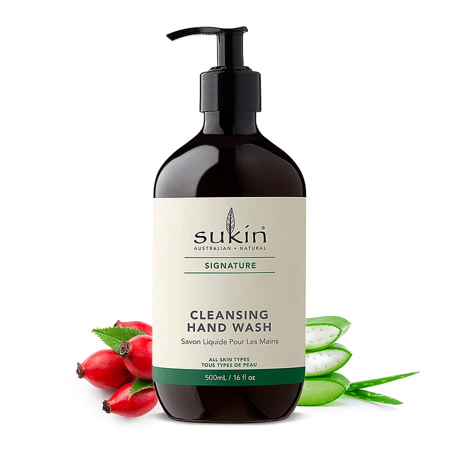Sukin: Signature Hand Wash (Pump) - 500ml 7072648 0