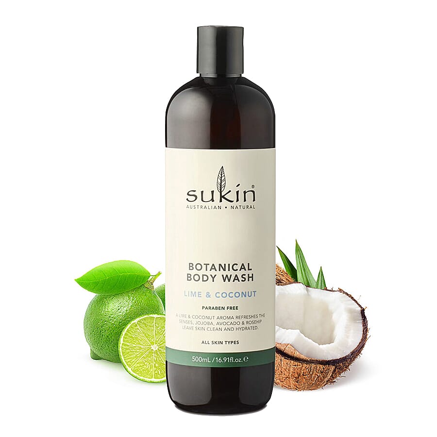 Sukin- Lime and Coconut Body Wash - 500ml 7072595 0