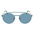 Summer Closeout- GUESS Unisex Blue Round Aviator