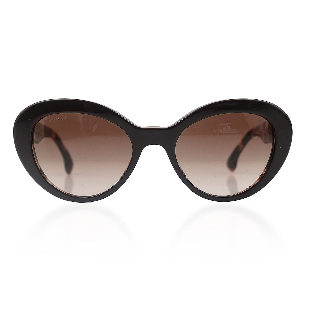Summer Closeout PRADA Brown Cat Eyed Sunglasses - Black 7574792 0