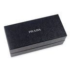 Summer Closeout PRADA Brown Cat Eyed Sunglasses - Black