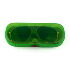 Summer Essential 100% UV Protection Metal Frame Marshall Sunglass - Brown