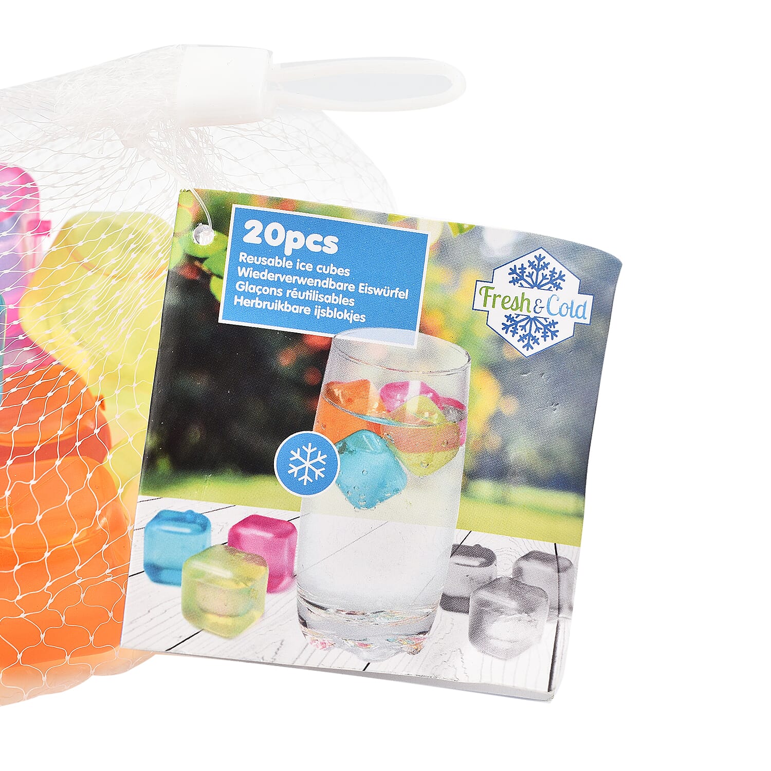Summer Essentials - Ice Moulds Animals 4Pcs and Ice Cube Square 20Pcs - Multi 7578929 6