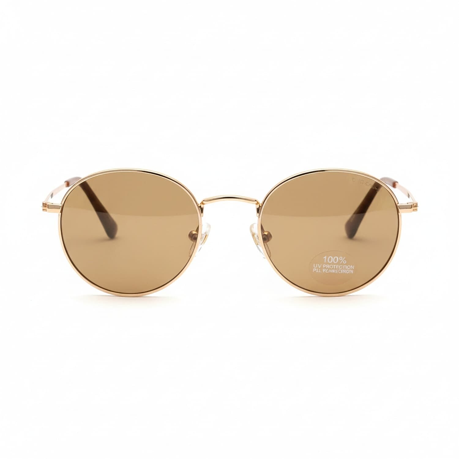 Summer essential 100% UV Protection Metal Frame Sunglass - Gold 8163651 0