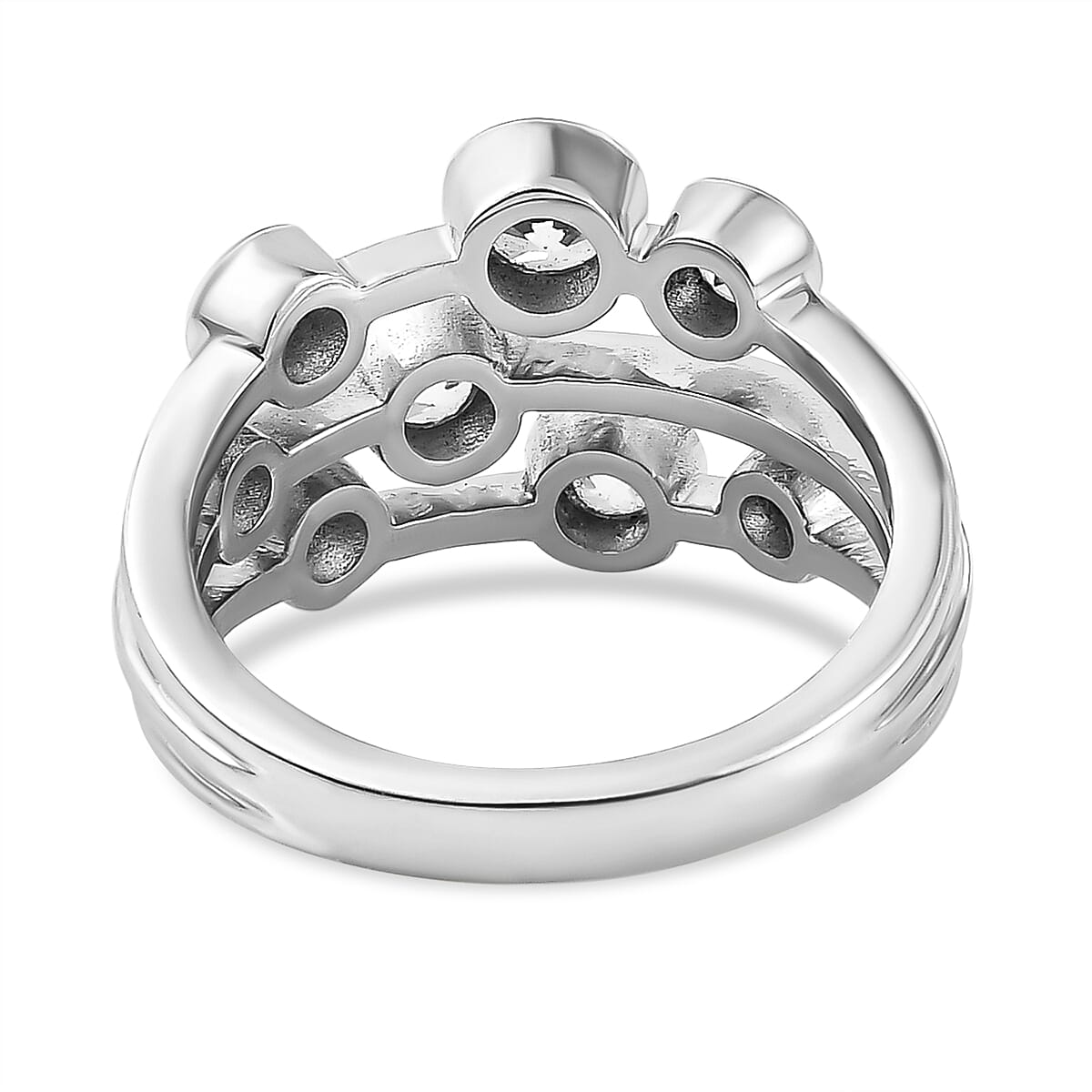Sunday's Child Natural Cambodian Zircon Ring in Silver Tone 8715835 5