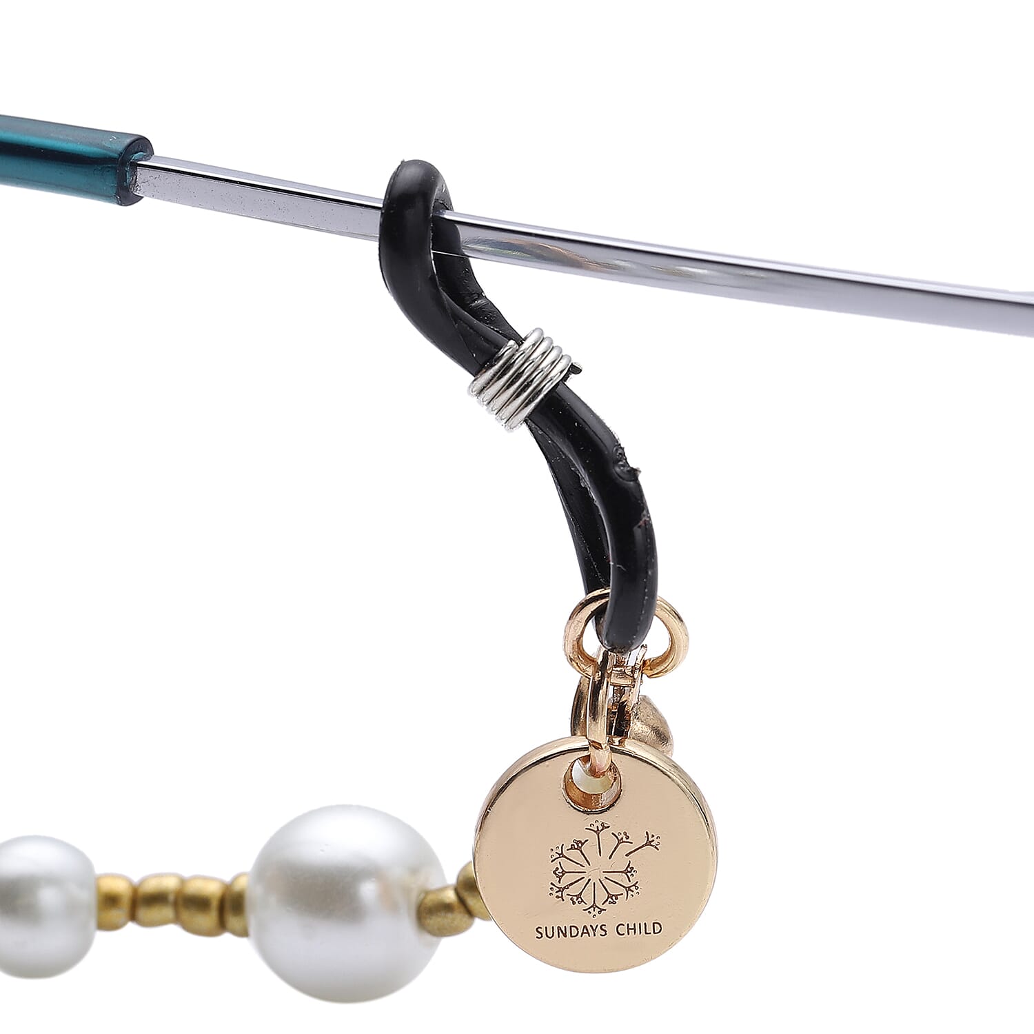 Sunday's Child White Shell Pearl with Multi-coloured Gemstone Necklace 8.70 Ct. Size 30 Silver Wt. 5.00 gms 7332176 4