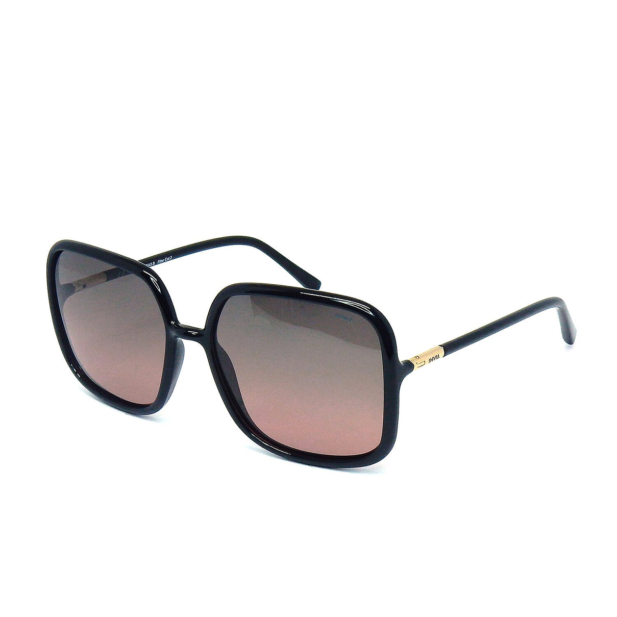 Ultra Polarizing UV 400 Protected Sunglasses with Blue Light Filter - Black and Gold 7823548 0