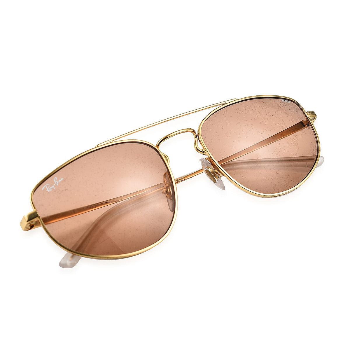 RAY BAN CLOSE OUT - Unisex Rectangle Sunglasses - Gold 7560451 3