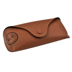 RAY BAN CLOSE OUT - Unisex Rectangle Sunglasses - Gold