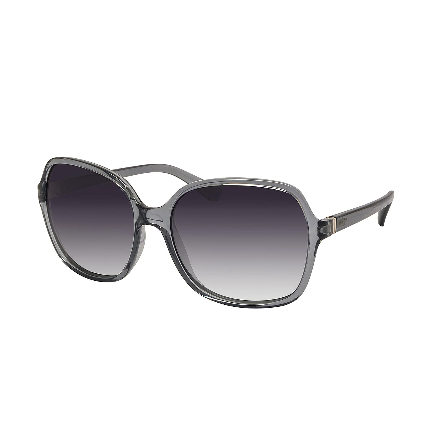 SWISS MADE Ultra Polarizing UV 400 Protected Sunglasses with Blue Light Filter - Grey &amp; Gold 7823604 0