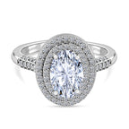 Super Find - Luxuriant Diamond 950 Platinum IGI Certified (VS-EF) Lab Grown Diamond Ring 2.09 Ct, Platinum Wt. 6.52 Gms.