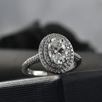 Super Find - Luxuriant Diamond 950 Platinum IGI Certified (VS-EF) Lab Grown Diamond Ring 2.09 Ct, Platinum Wt. 6.52 Gms.
