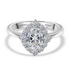 Luxuriant 950 Platinum IGI Certified Lab Grown Diamond (VS-EF) Ring 1.50 Ct.