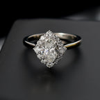 Luxuriant 950 Platinum IGI Certified Lab Grown Diamond (VS-EF) Ring 1.50 Ct.