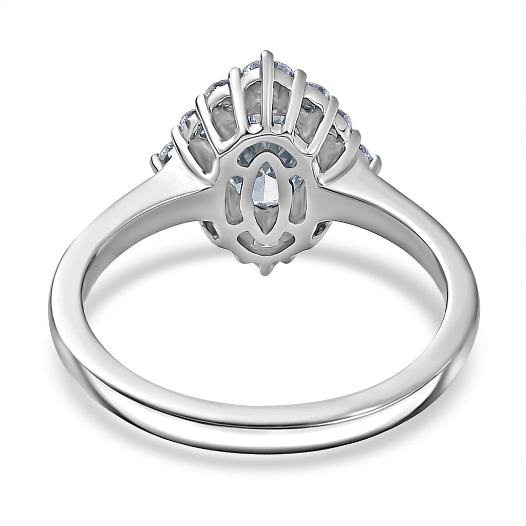 Luxuriant 950 Platinum IGI Certified Lab Grown Diamond (VS-EF) Ring 1.50 Ct.