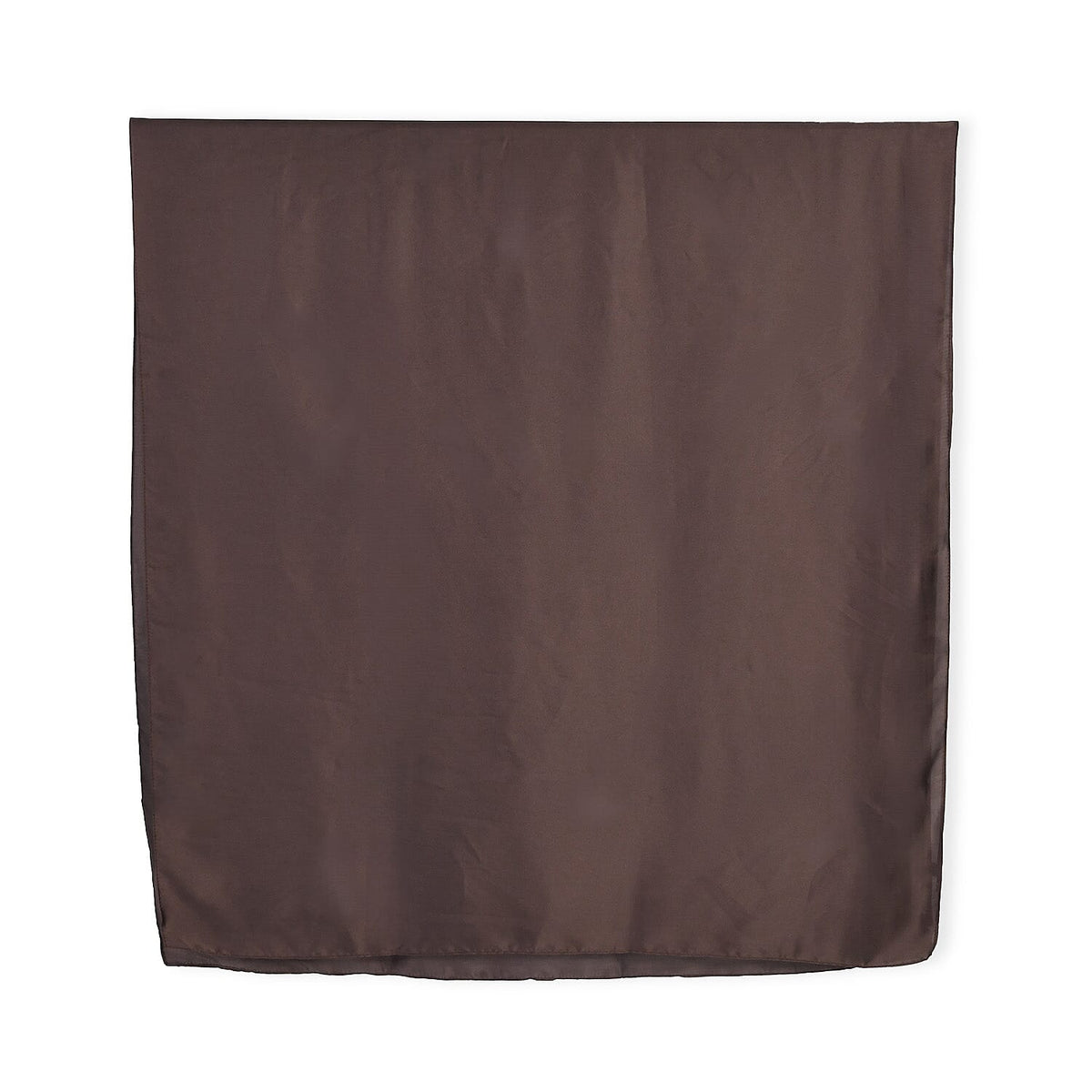 Super Soft Oversize Satin Embroidery Scarf (180 x 80 cm) - Coffee 8282254 7