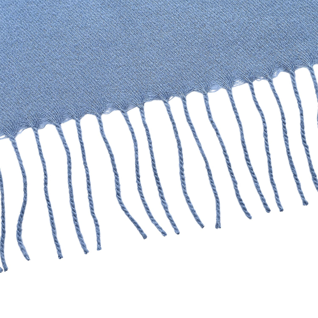 Super Soft Oversized Floral Embroidery Scarf (185 x 70cm) - Blue 8289911 8