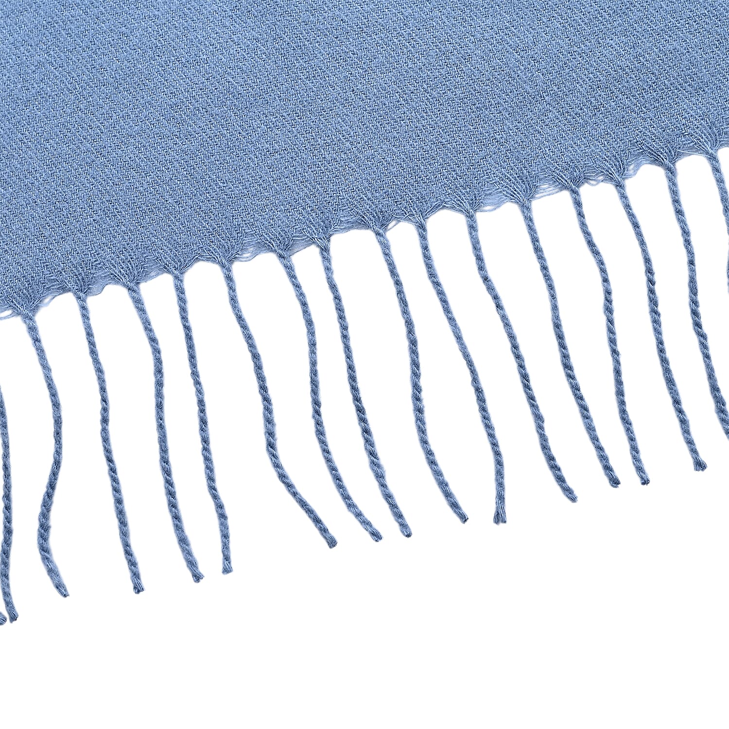 Super Soft Oversized Floral Embroidery Scarf (185 x 70cm) - Blue 8289911 8