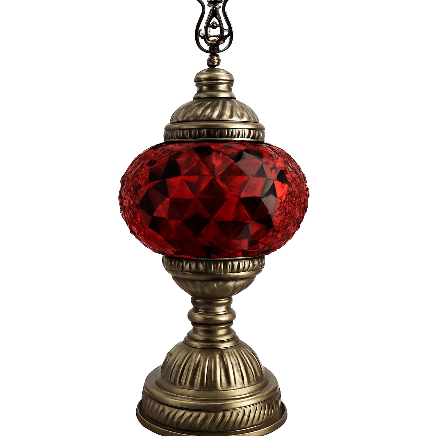 SuperFind - Handmade Original Turkey Mosaic Table Lamp - Red 8181159 0
