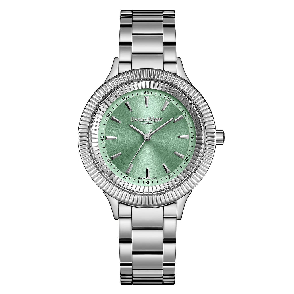 Swan and Edgar Analog Ladies Watch in Stainless Steel