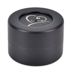 Rotating Ring Storage Box with Heart-Love Design (Size 6x6x4 cm) - Black