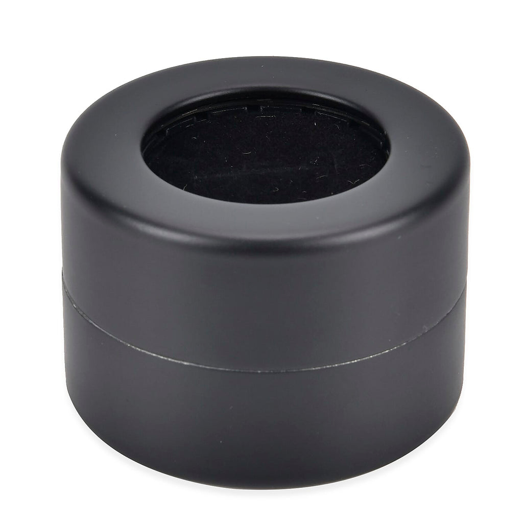 Rotating Ring Storage Box with Heart-Love Design (Size 6x6x4 cm) - Black