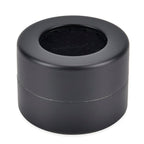 Rotating Ring Storage Box with Heart-Love Design (Size 6x6x4 cm) - Black
