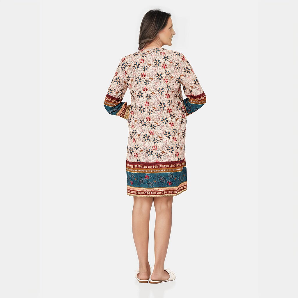 TAMSY Floral Pattern Dress - Multi V32512657 2