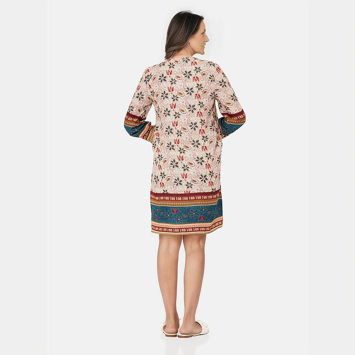 TAMSY Floral Pattern Dress - Multi V32637845 2