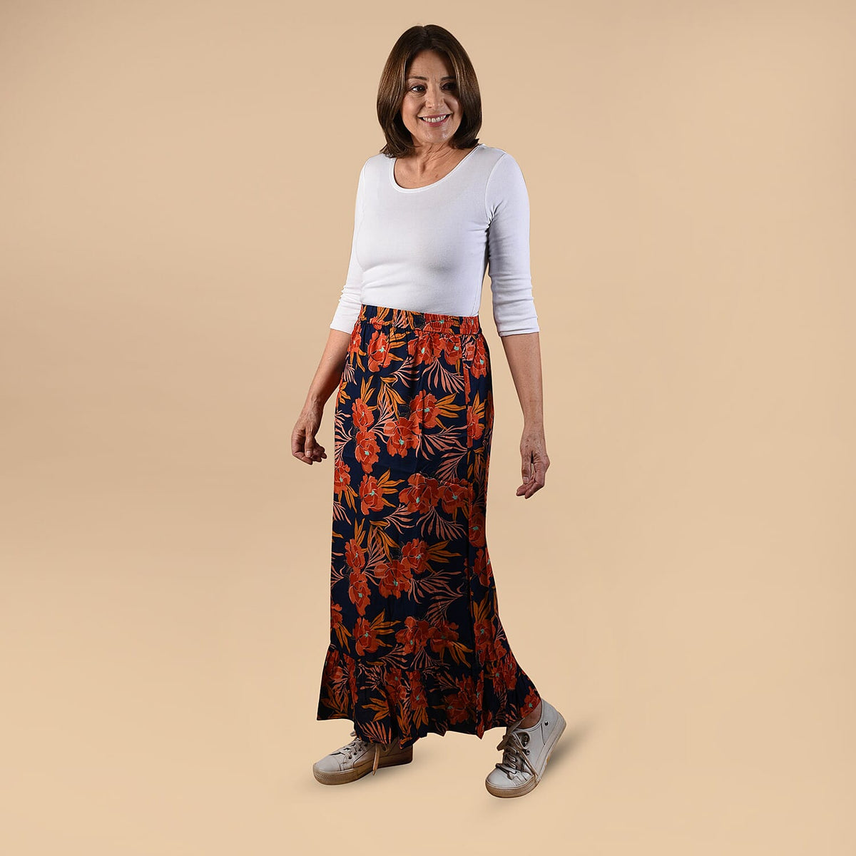 TAMSY Floral Printed Skirt 6512468 2