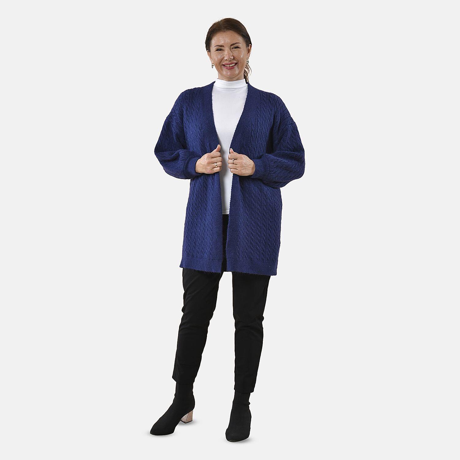 TAMSY Knitted Pattern Cardigan (Size 8-22) 8730120 0