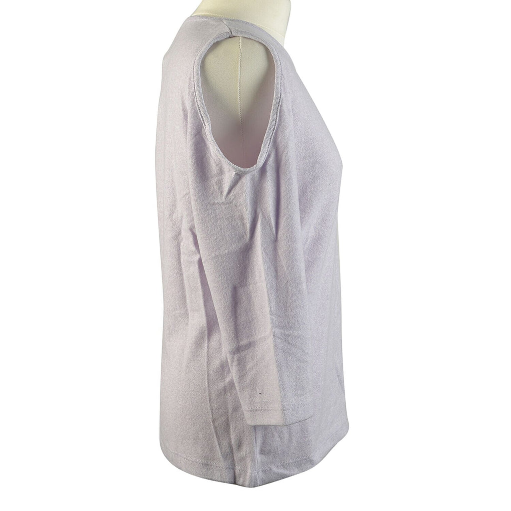 TAMSY Cold Shoulder Top (Size L, 16-18) - Lilac