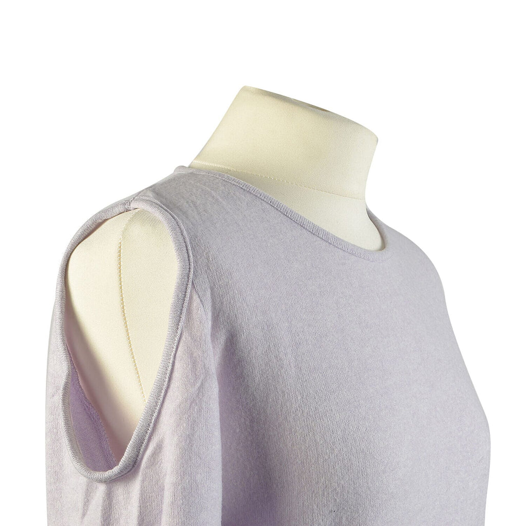 TAMSY Cold Shoulder Top (Size L, 16-18) - Lilac