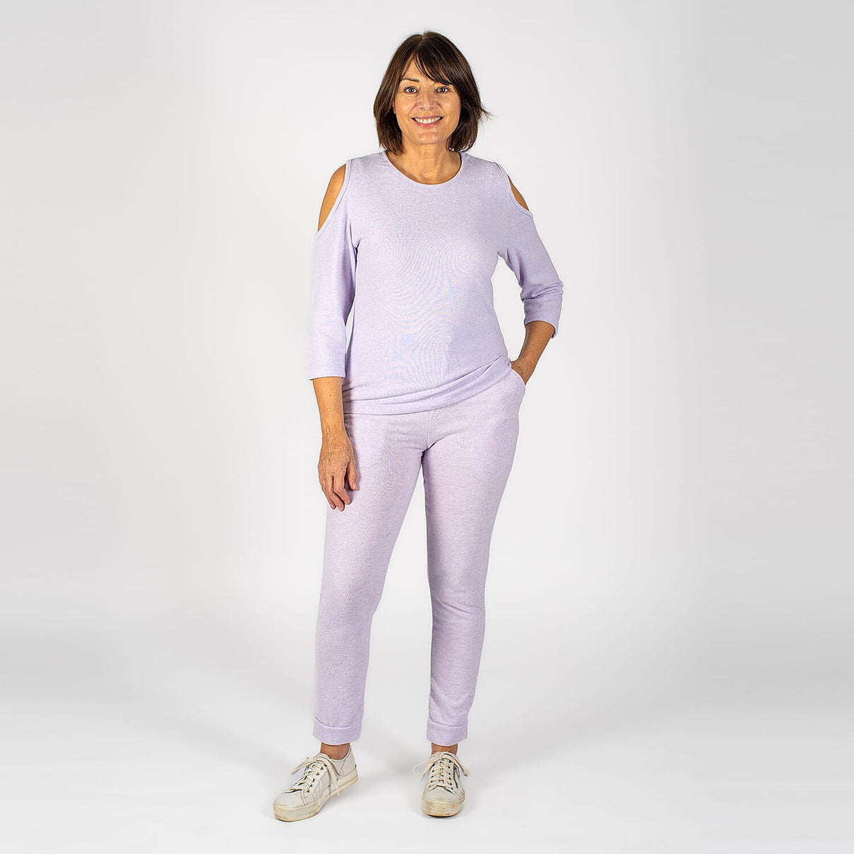 TAMSY Cold Shoulder Women's Top V32518092 7