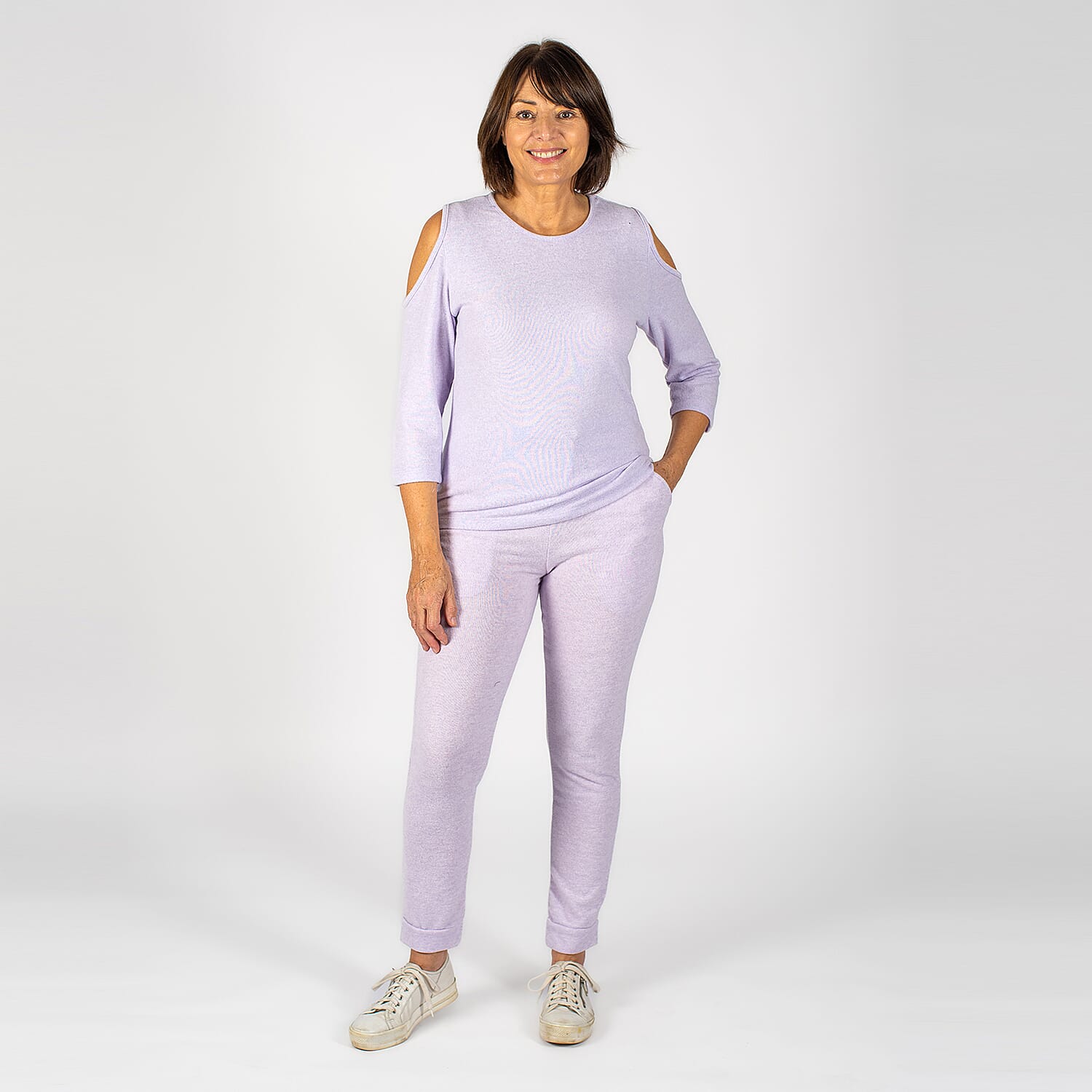 TAMSY Cold Shoulder Women's Top V32518092 7