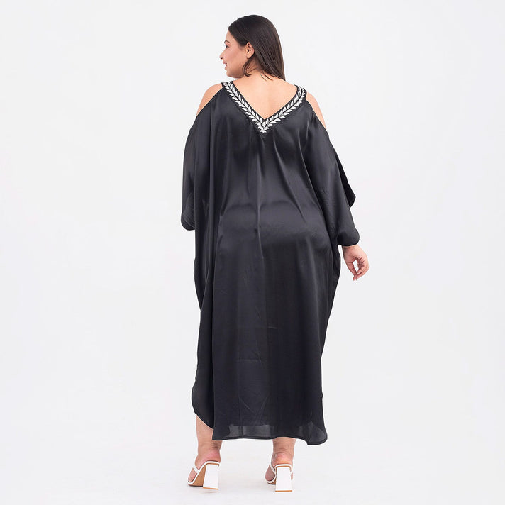 TAMSY Cold Shoulder V-Neck Kaftan 7140964 2