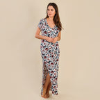 Tamsy Jersey Dress (Size XL, 20-22) - Multi