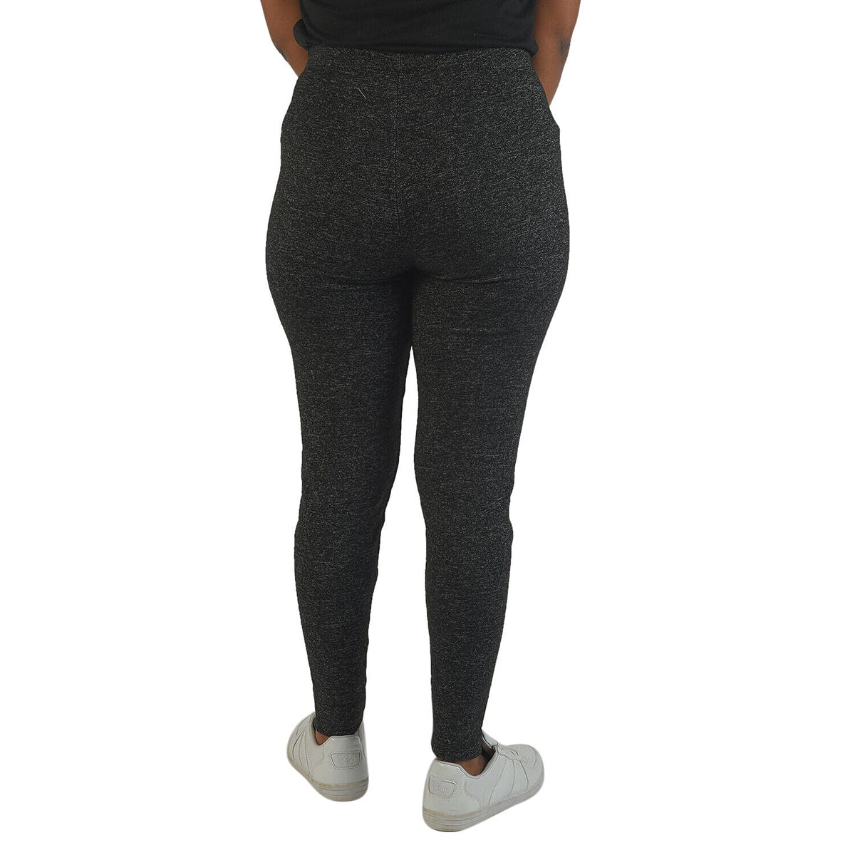 TAMSY Slim Fit Leggings (Size L-14) - Charcoal V32516783 1