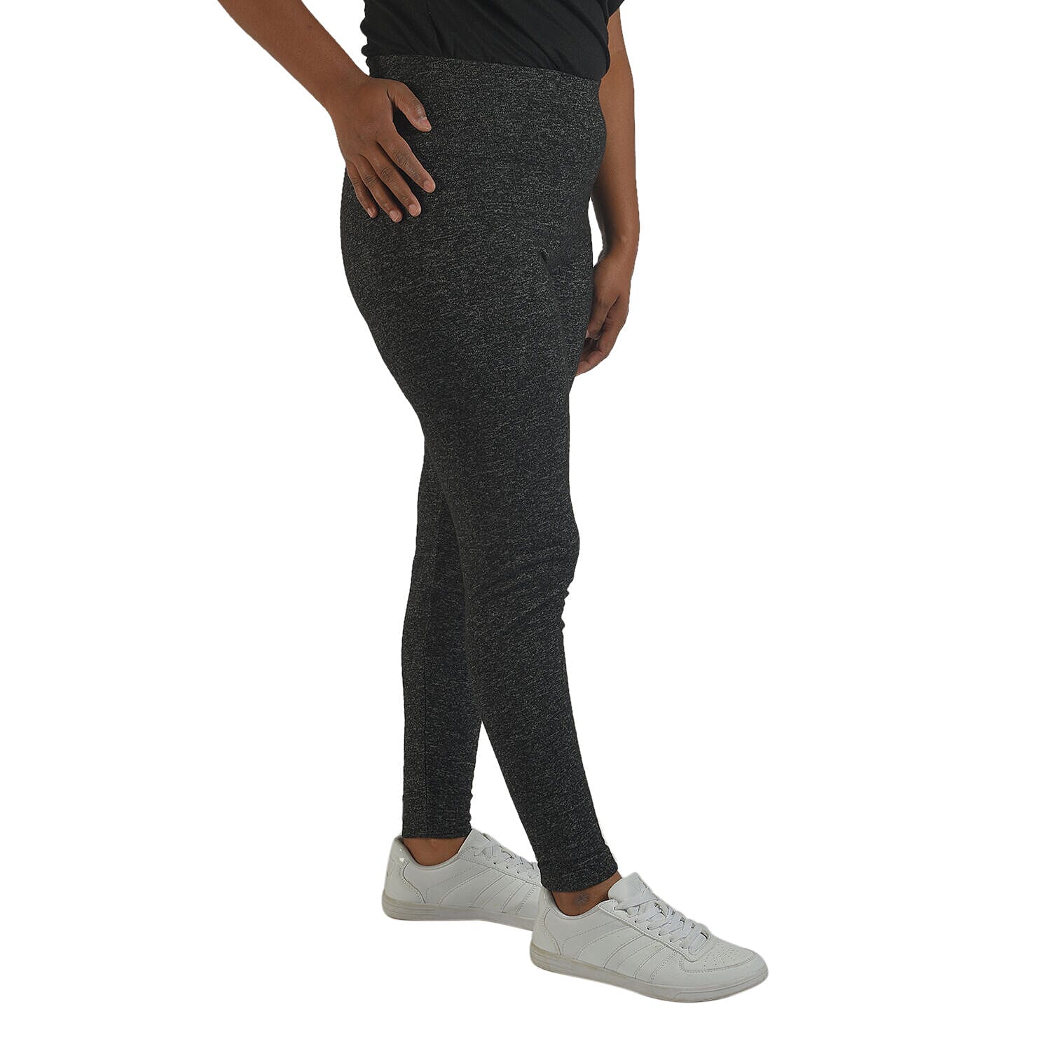 TAMSY Slim Fit Leggings (Size L-14) - Charcoal V32516783 3